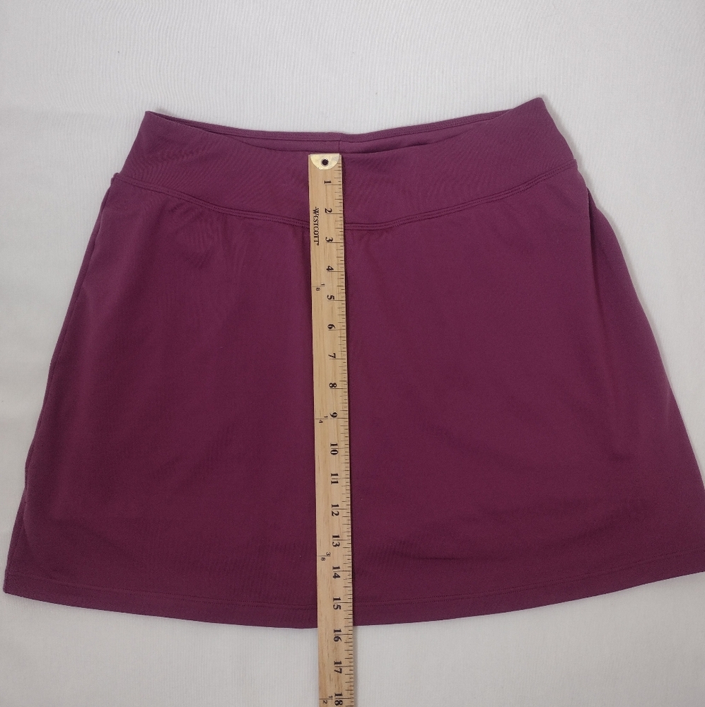 Title Nine Buttah Original Dream Skort 16" Solid Purple Active Athletic Size M - Picture 11 of 14